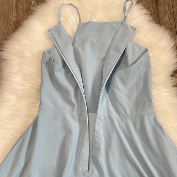 Lulus Call to Charms Light Blue Skater Dress Size XS - Picture 11 of 11